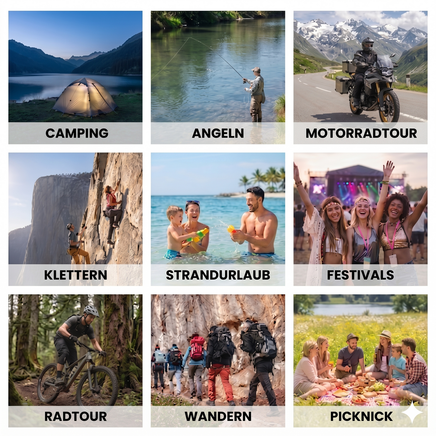 Isomatte überall benutzen
